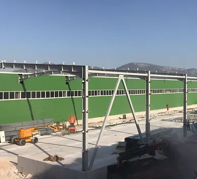 Adana - 7500 m2 Kapalı Alan Çeliği